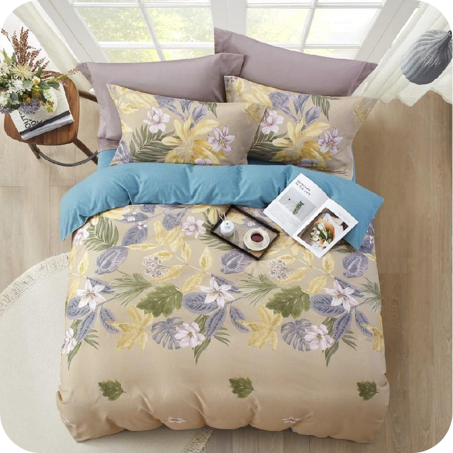 花影悅動-數(shù)碼印花磨毛套件|TQ-T168