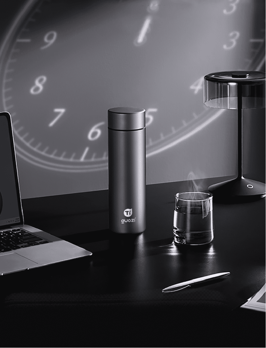 輕羽·保溫鈦杯｜GZ-Ti001