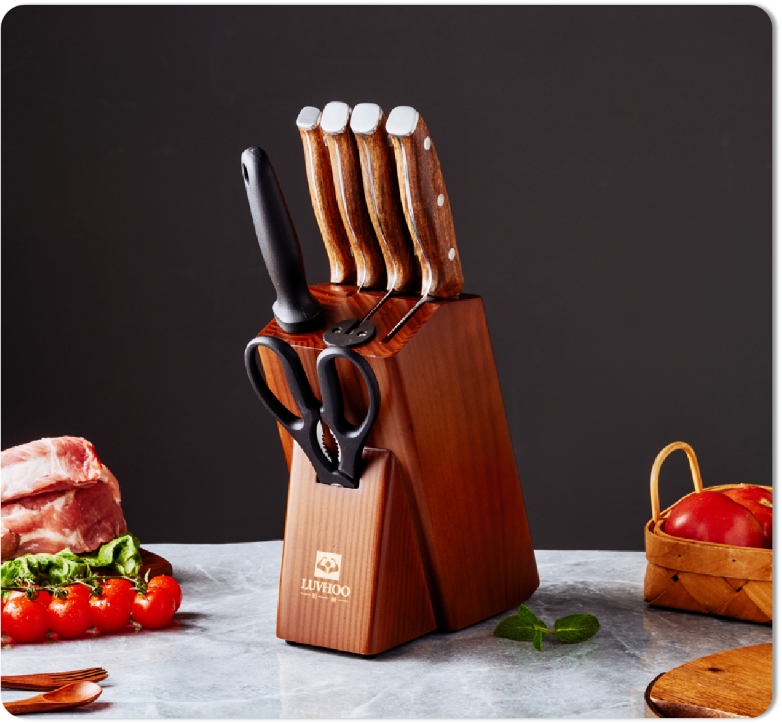 梨木傳香刀具七件套LH-GJ30      